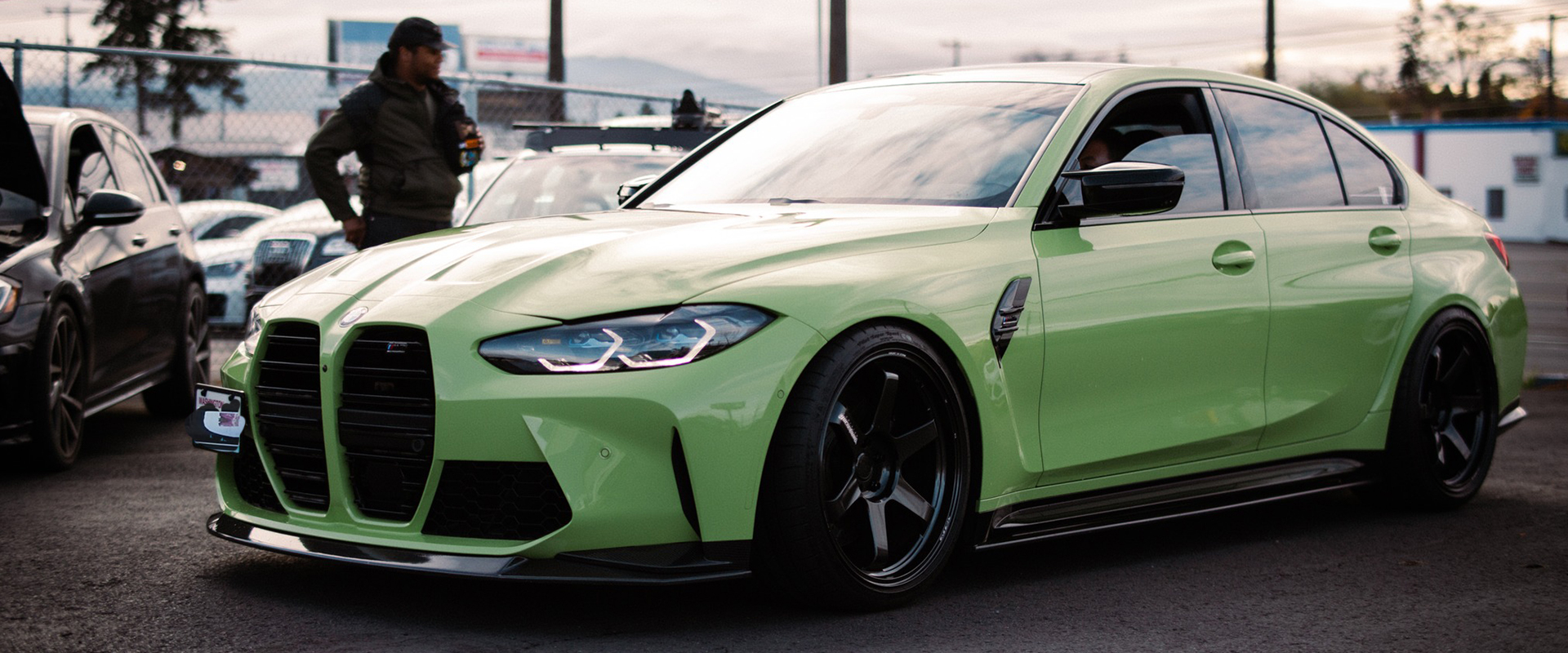 BMW near South Dakota